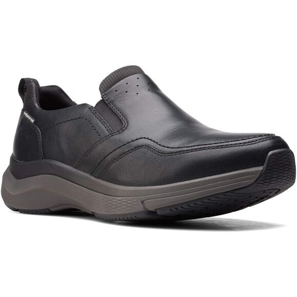 NWT Clarks Men\'s Wave 2.0 Edge Slip On, Black , 9.5 D(M) US main image 4
